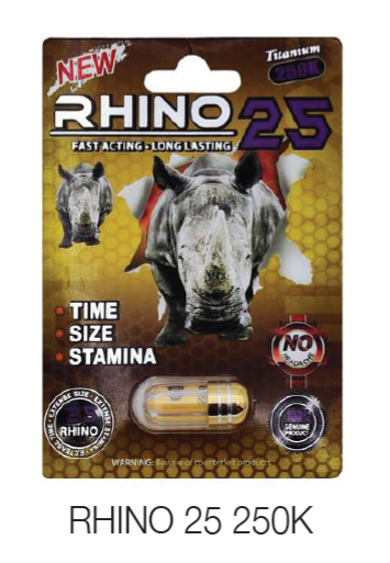Rhino 25 Titanium 250K+ 1 count