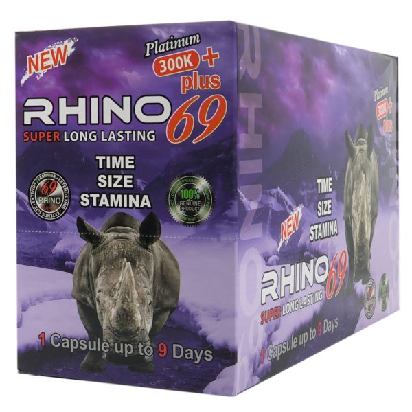 Rhino 7 Twin Platinum 500k 1 count