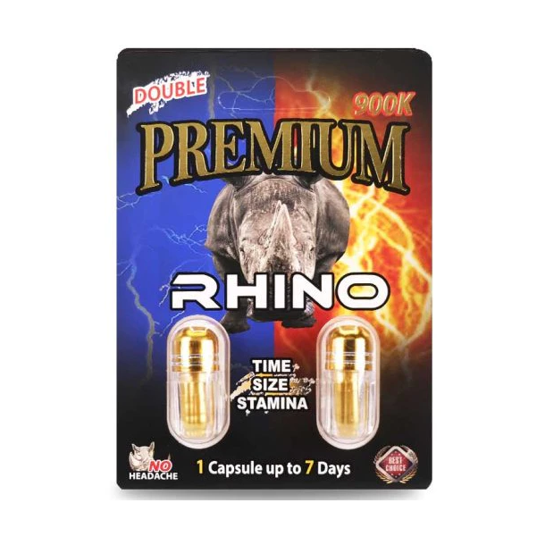 Rhino Double Premium 900k 1 count
