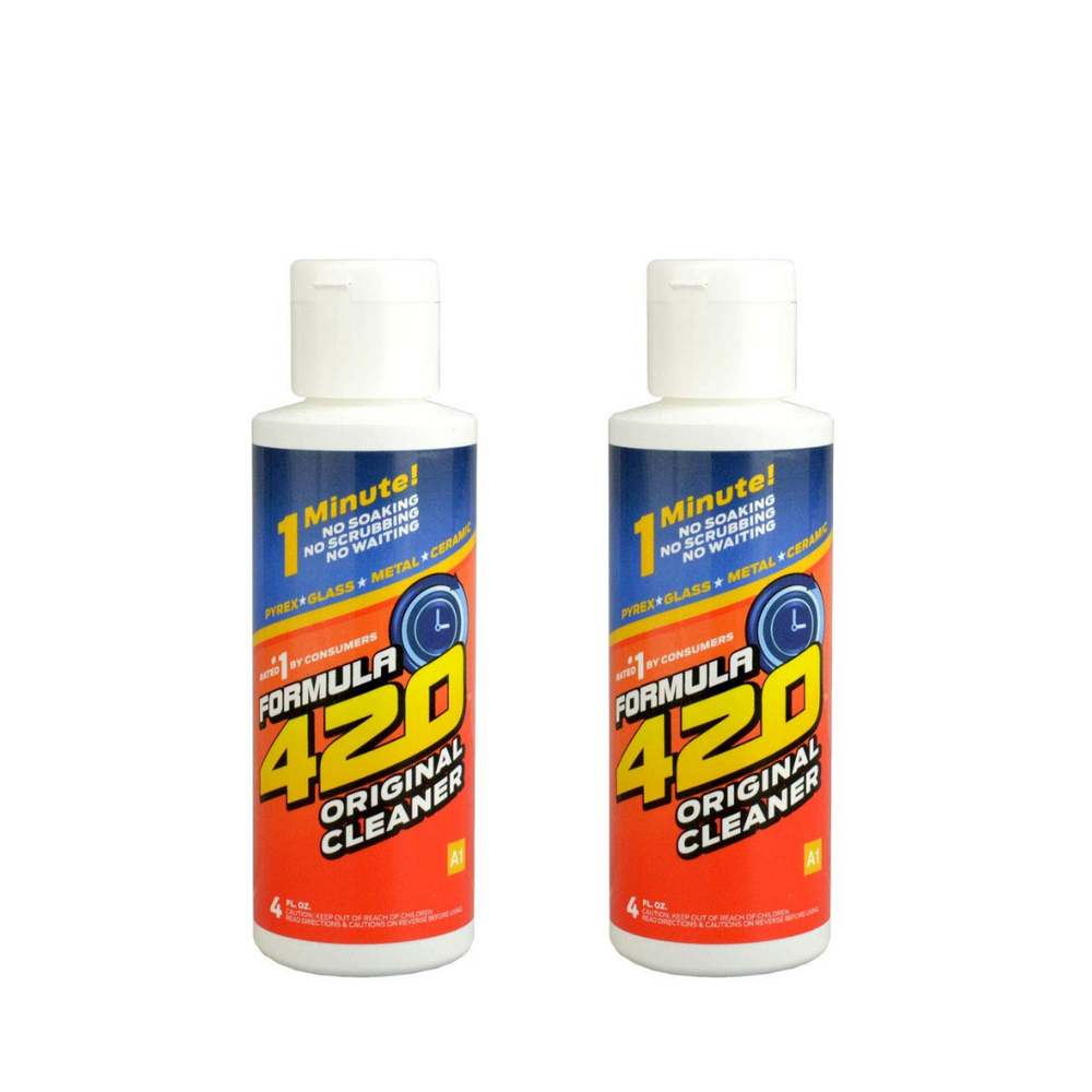 2 PCS Formula 420 Glass Cleaners 4 Oz