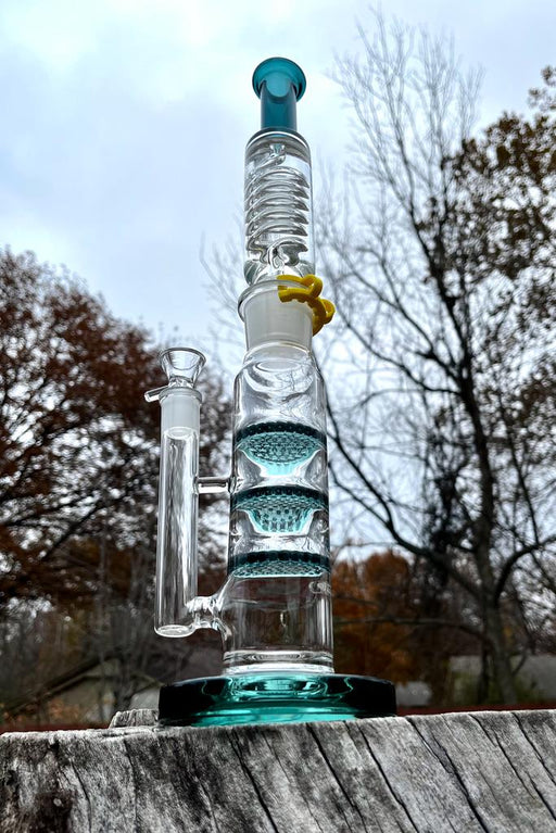Freeze Pipe - Glycerin Straight Tube Bong 10 Inches