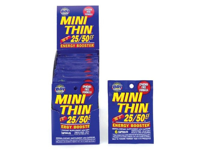 Mini Thin Energy Booster Capsules 1 pack