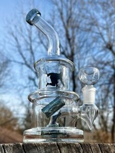 7" Ninja Hemper Recycler Beaker Dab Rig Or Bong