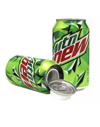 Mountain Dew Soda Can Diversion Safe Stash Can Hidden Storage Compartment