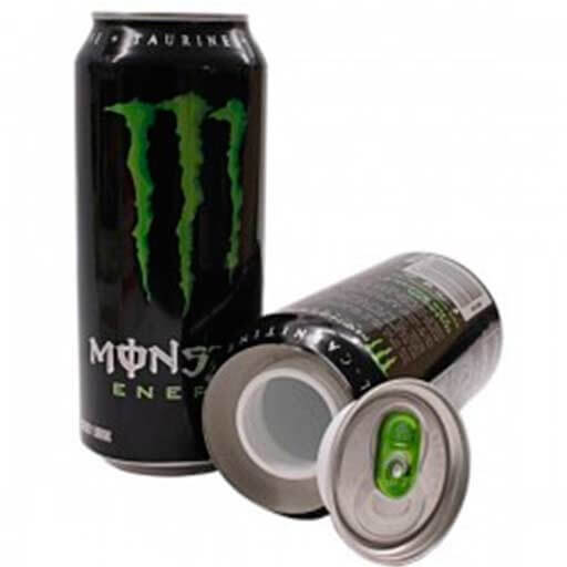 Monster Energy Drink Can Diversion Safe Stash Can Hidden Storage Compartment